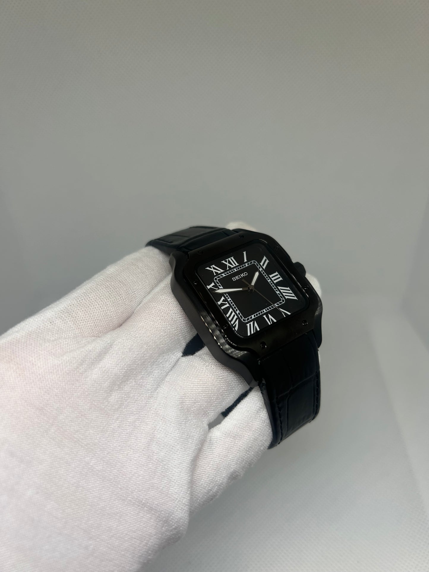 SeikoMod Santos “Pantera Negra”