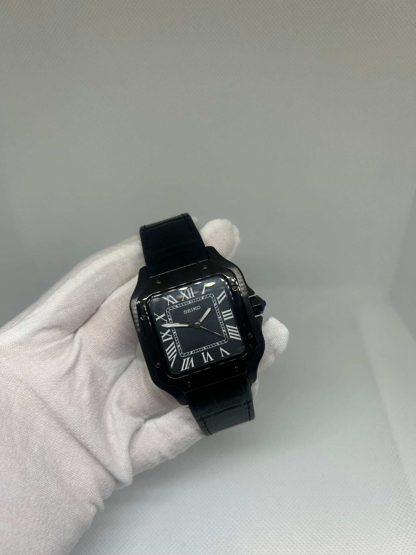 SeikoMod Santos “Pantera Negra”
