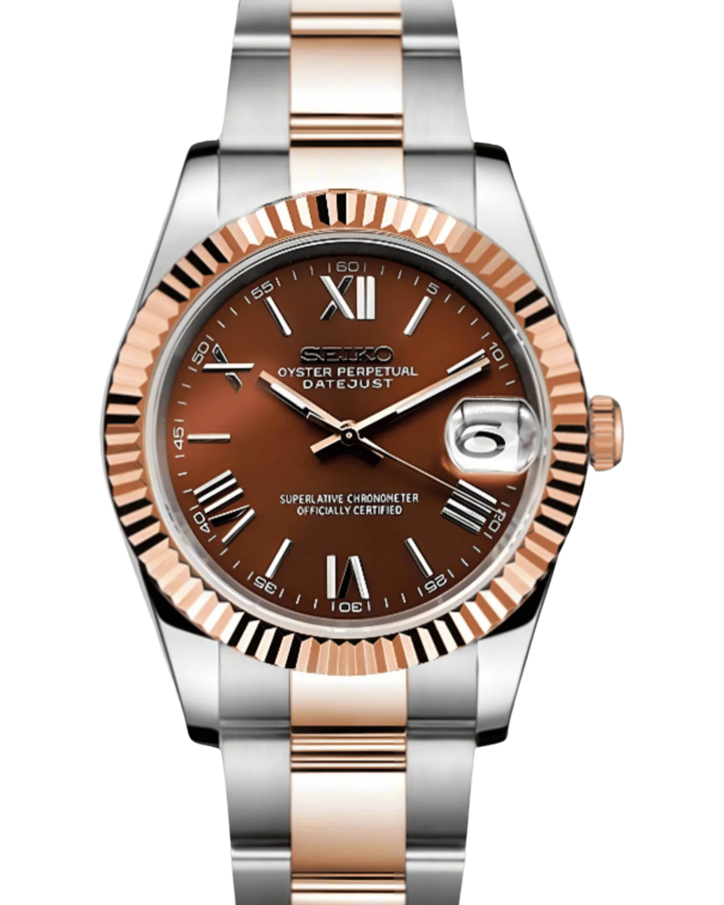 Esfera romana SeikoMod “Cobre Luxe”