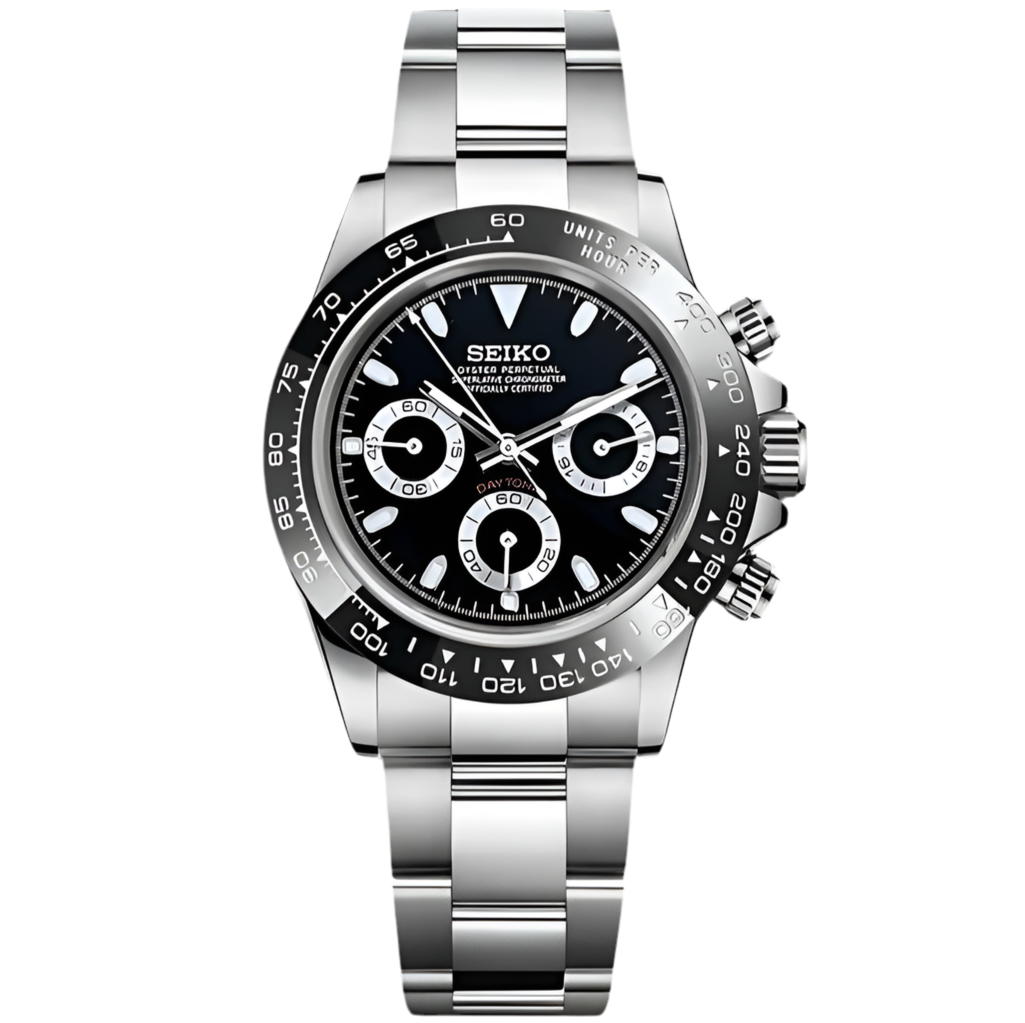 Daytona “Plata Medianoche” - SeikoMod
