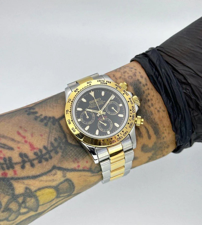 SeikoMod Daytona “Prestigio de Oro”