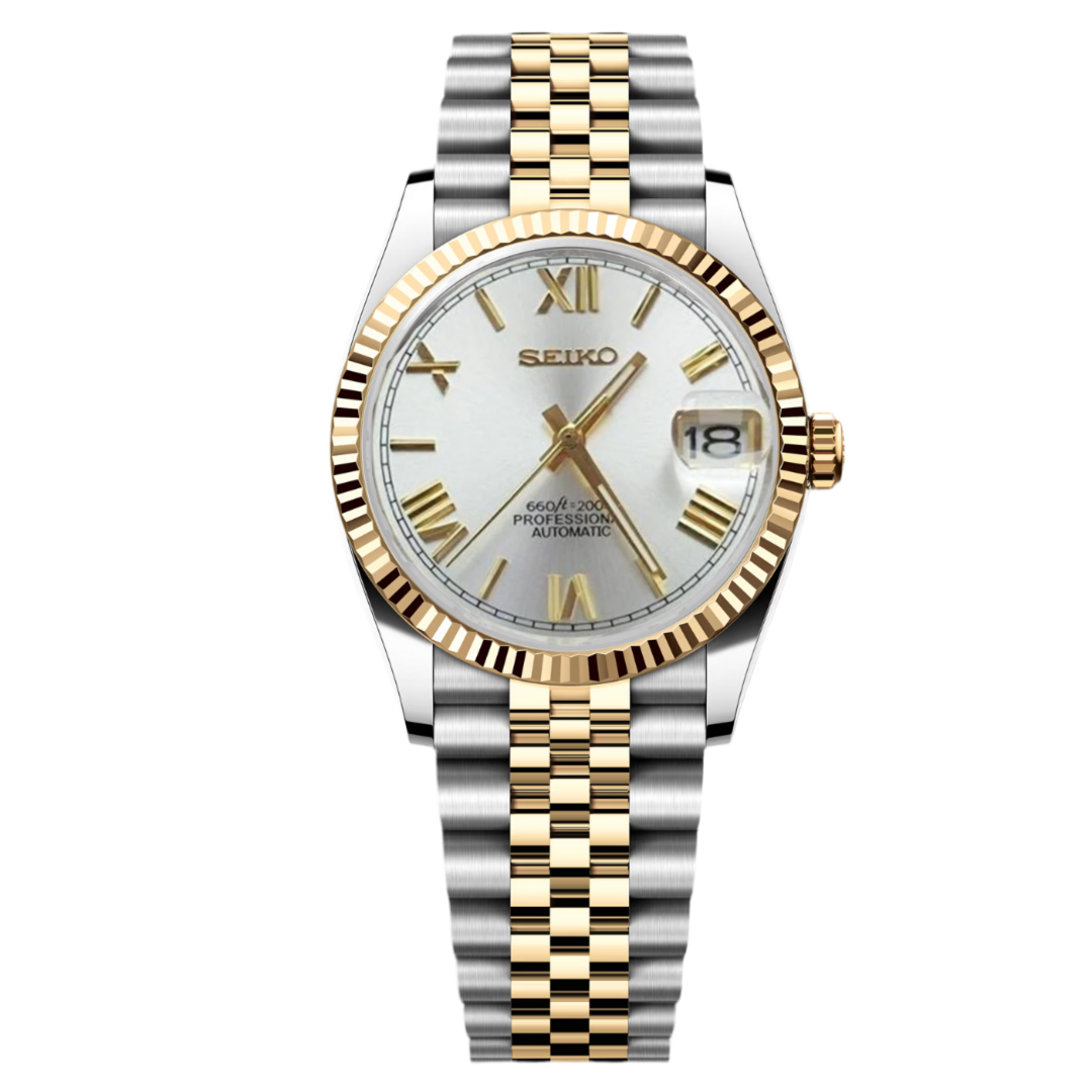 DateJust Premium en dos tonos dorados - SeikoMod