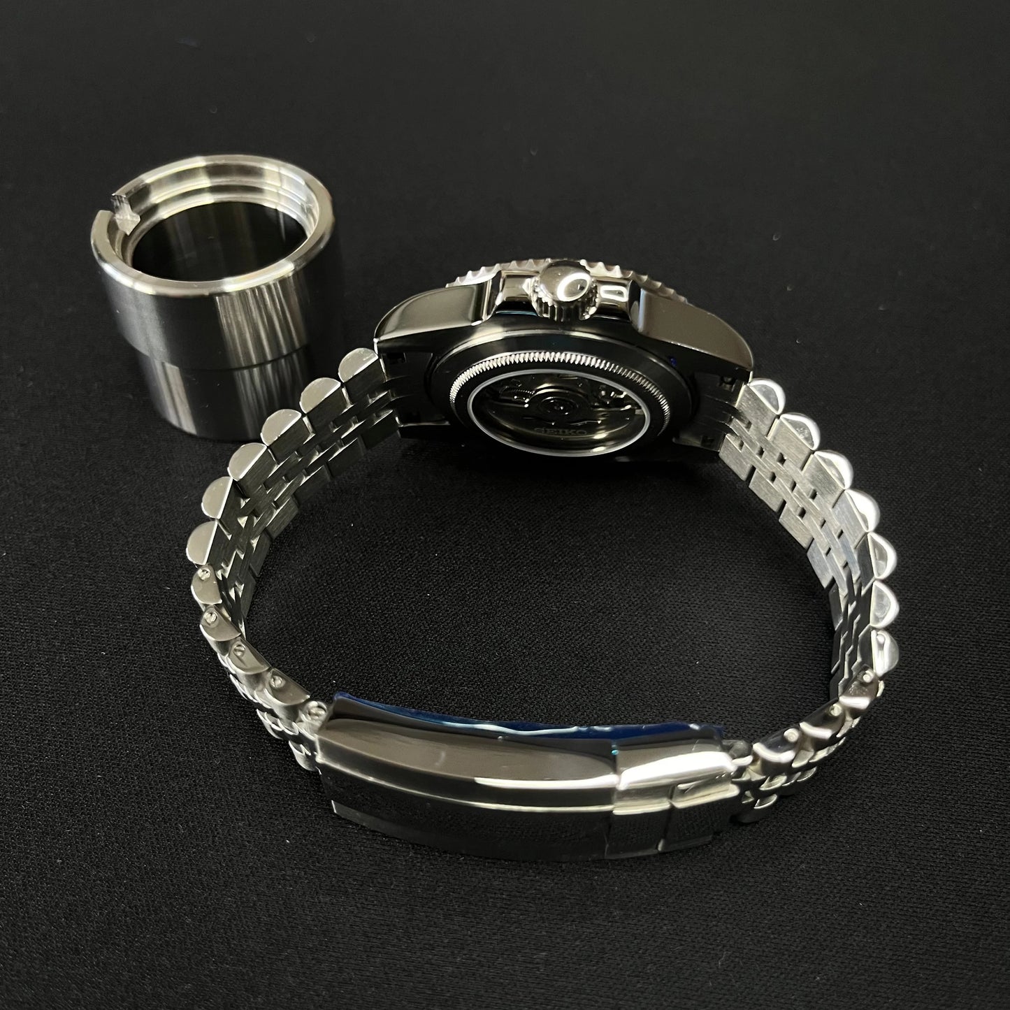 Pulsera Jubilee "A quién le importa, ya llego tarde" - SeikoMod