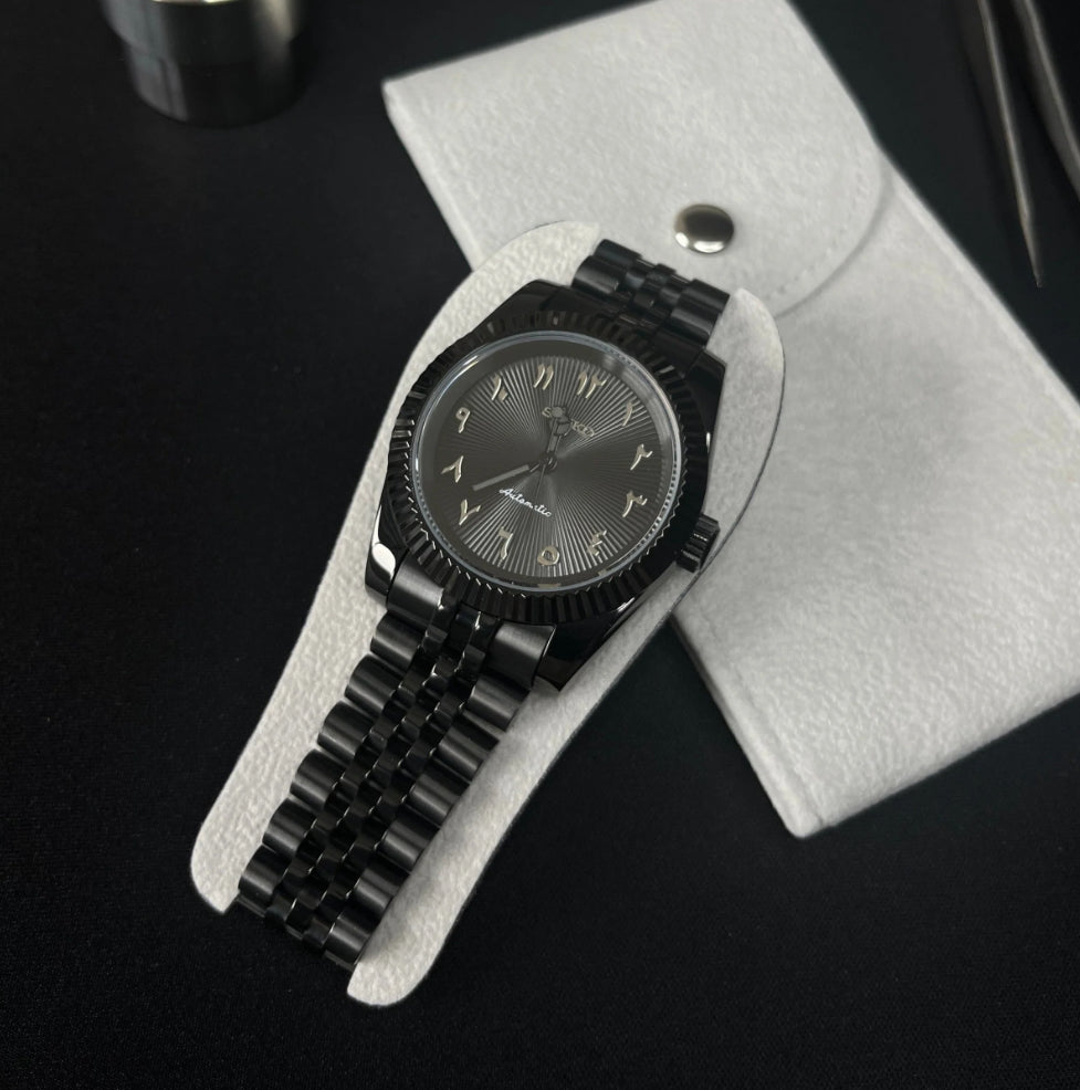 "Black Eclipse" Arabic DateJust - SeikoMod