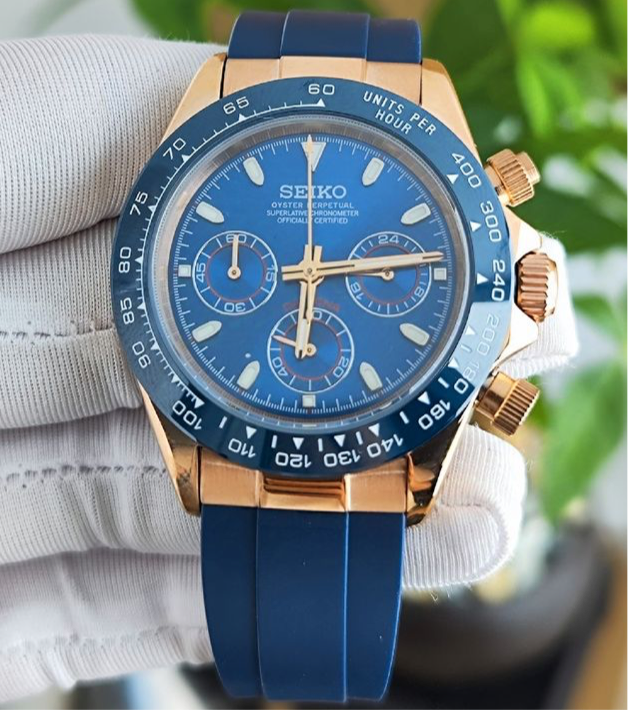 SeikoMod Daytona – Azul