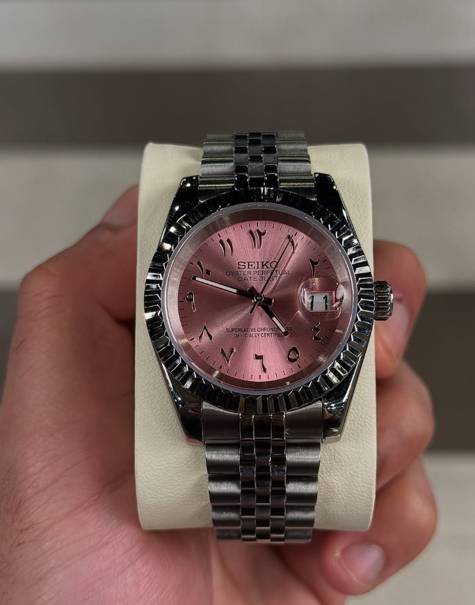 DateJust Rosa Árabe - SeikoMod