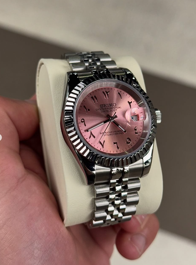 DateJust Rosa Árabe - SeikoMod