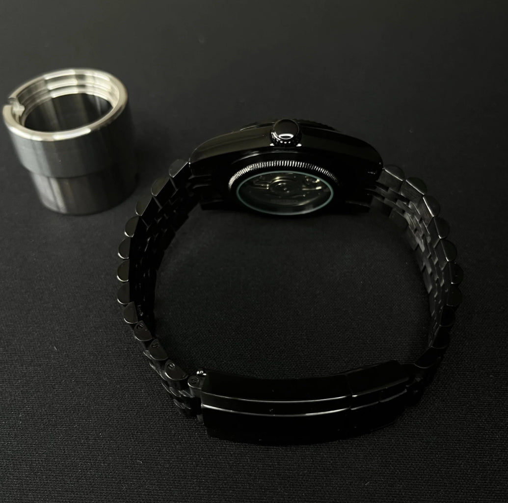 "Black Eclipse" Arabic DateJust - SeikoMod