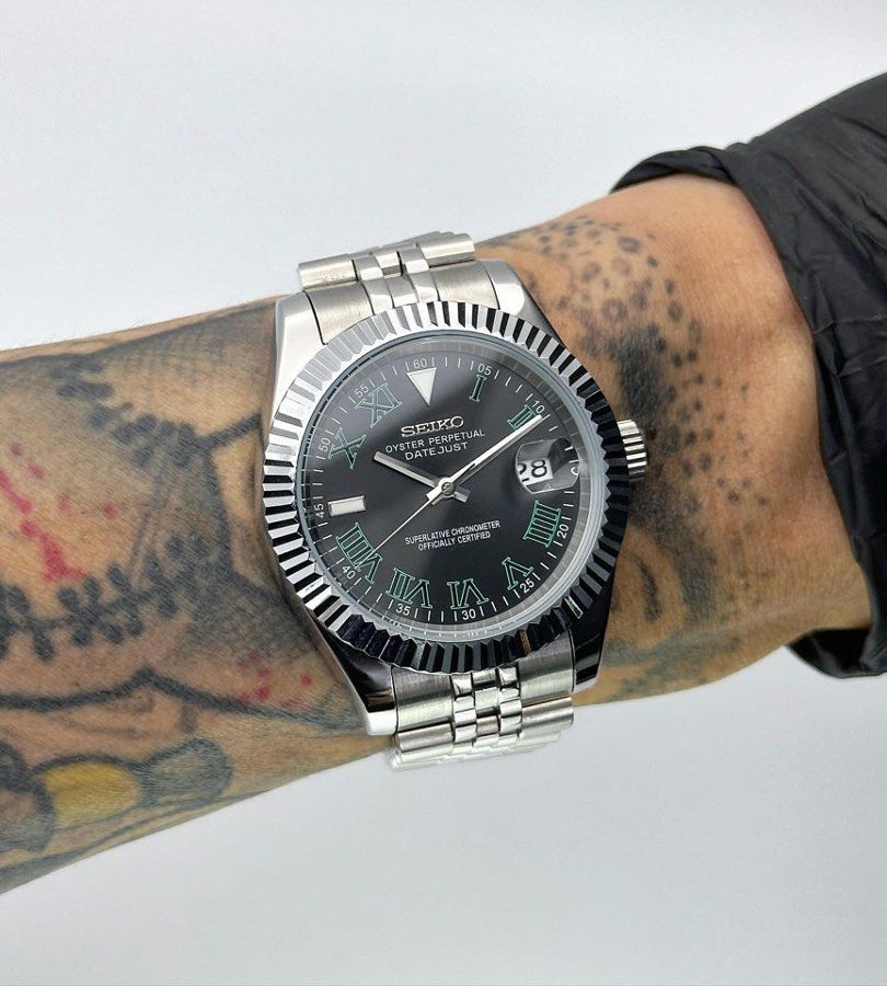 DateJust Wimbledon Gris Romano - SeikoMod