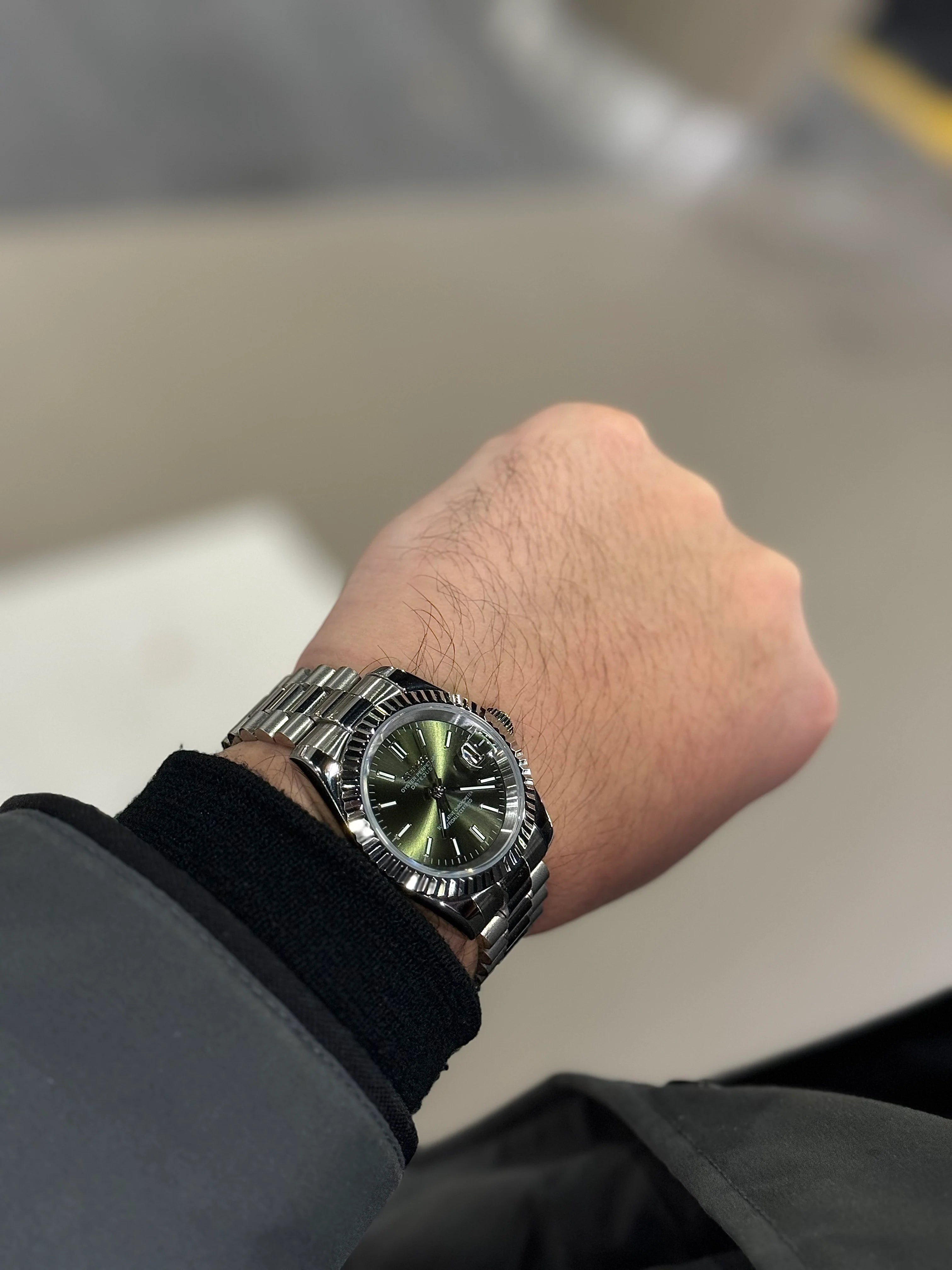 SeikoMod Datejust Olive