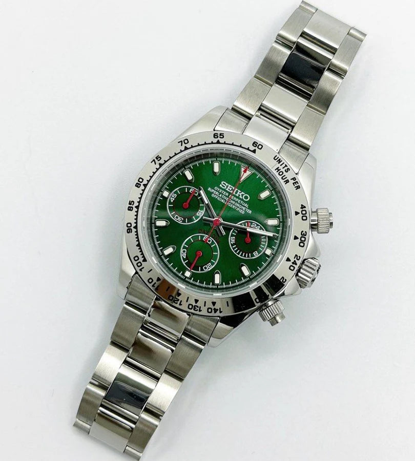 SeikoMod “Racing Green Daytona”