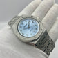 Royal Oak Frosted Arabic Blue Sunburst - SeikoMod