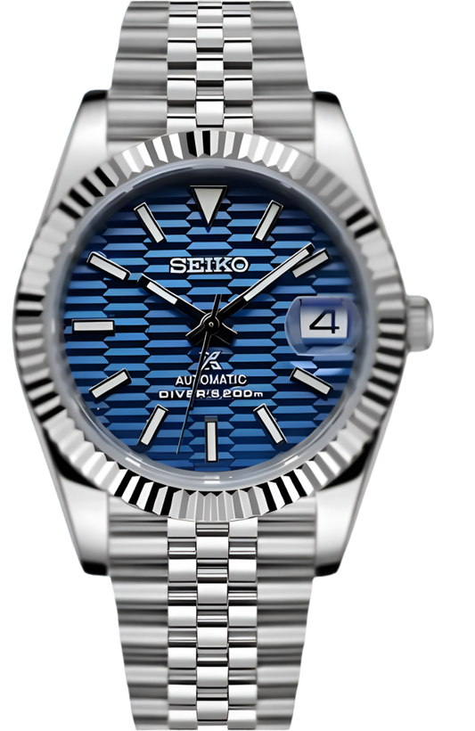 DateJust Blue Wave - SeikoMod 