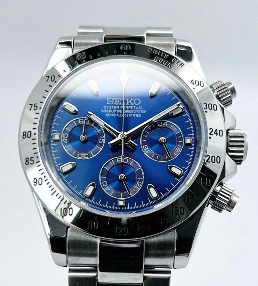 SeikoMod Daytona “Azure Wave”