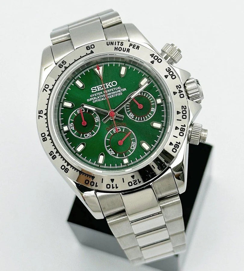 SeikoMod “Racing Green Daytona”