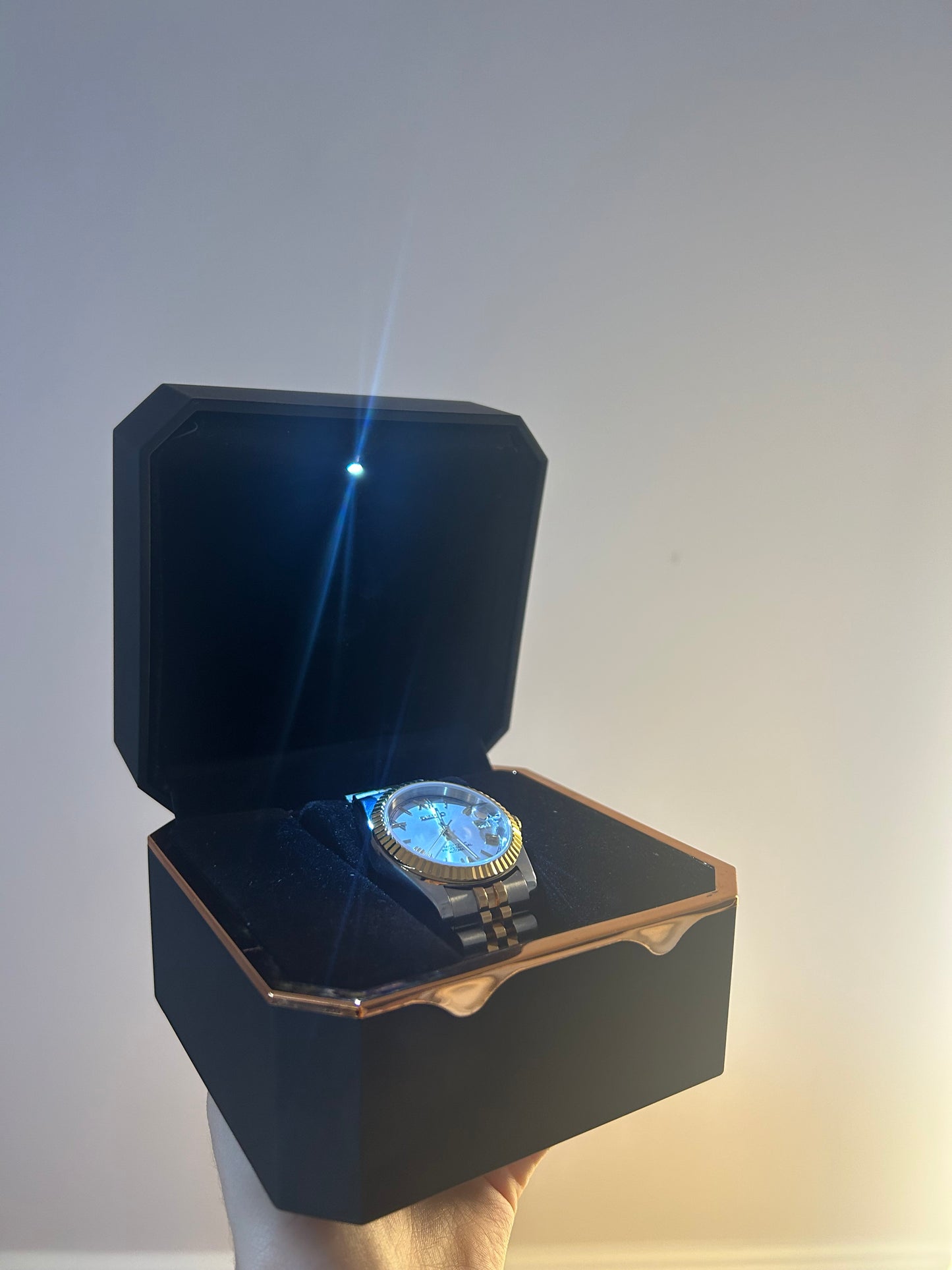 Caja de franela LED - Estuche premium Vardemir