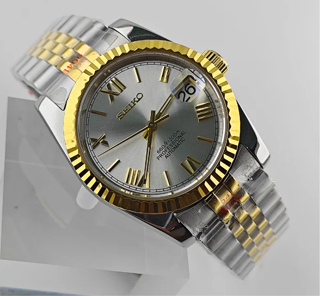 SeikoMod DateJust Two-Tone Gold Premium