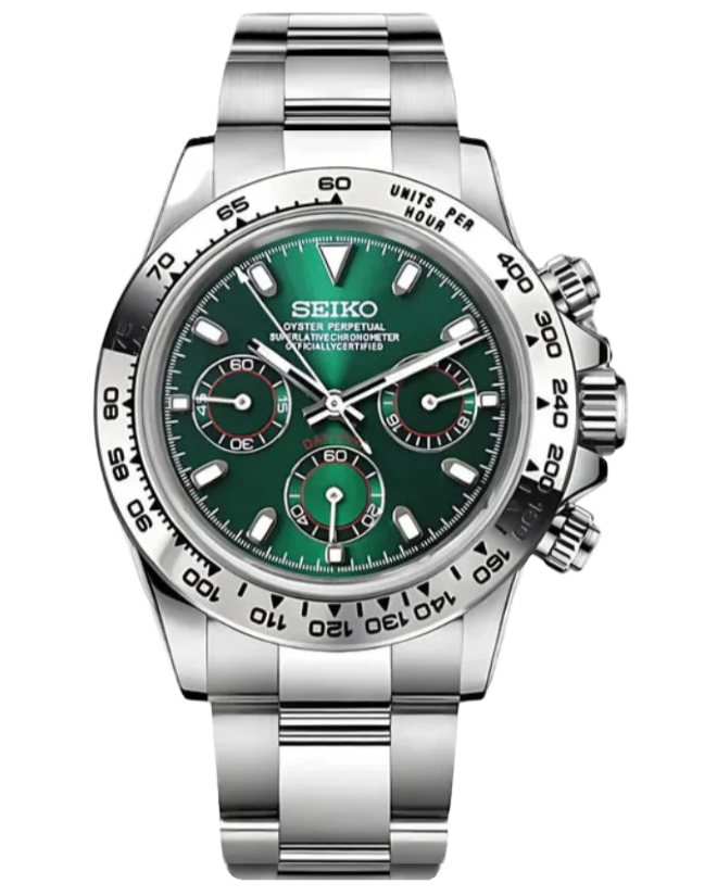 SeikoMod “Racing Green Daytona”