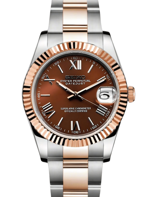 Esfera romana SeikoMod “Cobre Luxe”