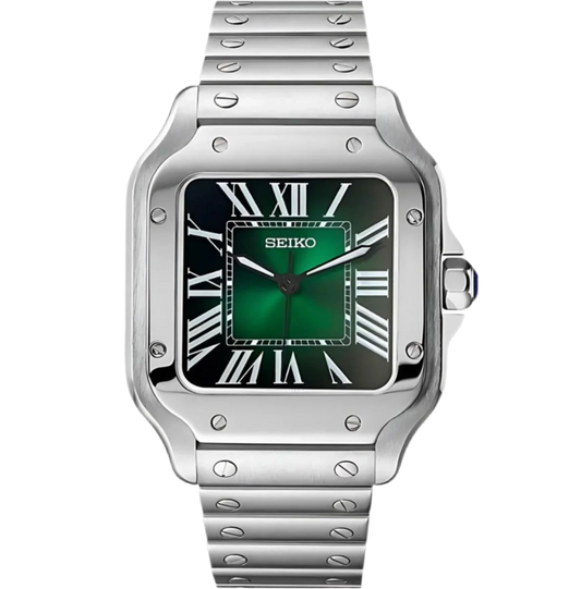 SeikoMod Santos “Luxe Esmeralda”