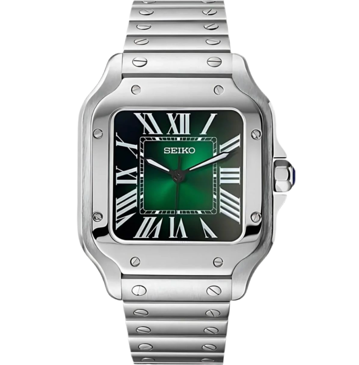 SeikoMod Santos “Luxe Esmeralda”