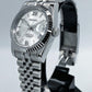 Datejust "Blanco Ártico" con números romanos - SeikoMod