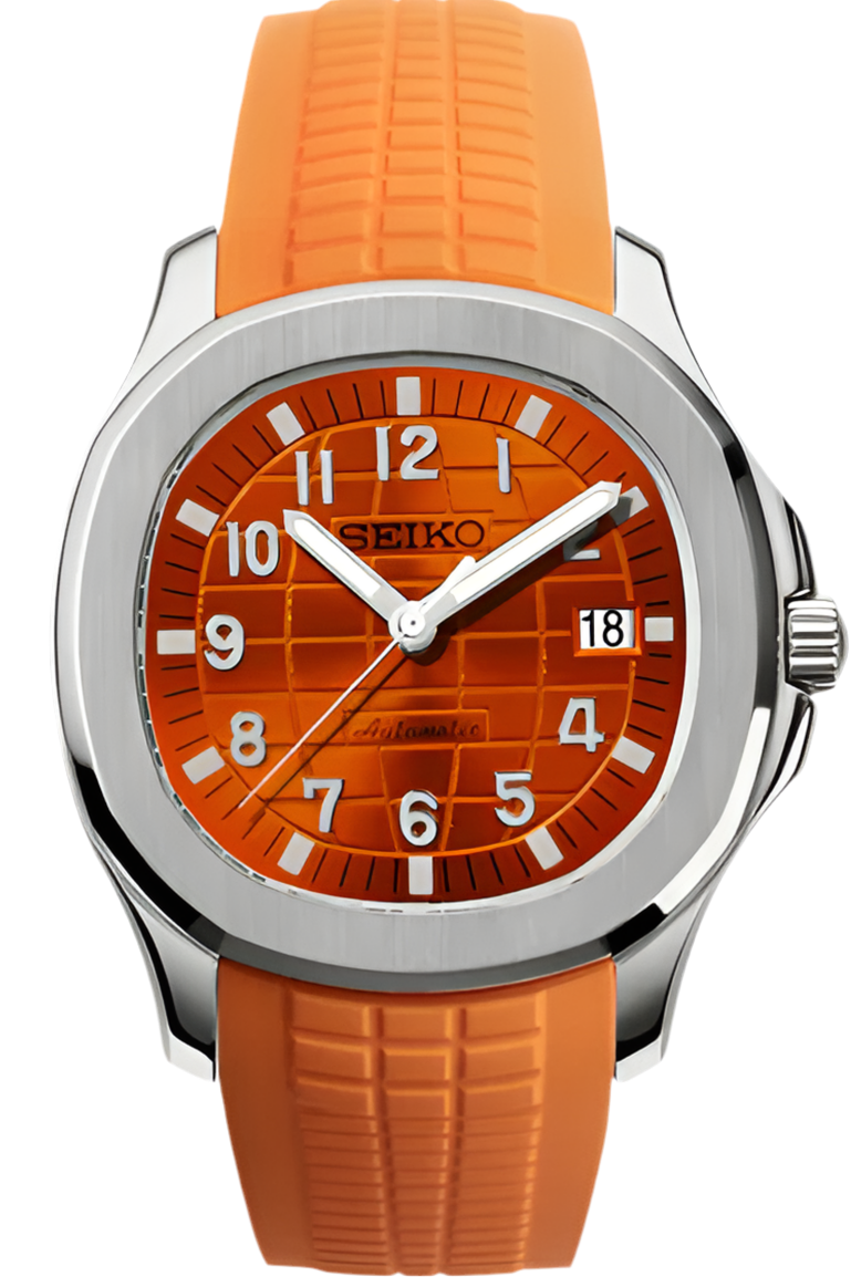 SeikoMod Aquanaut Sunset Orange