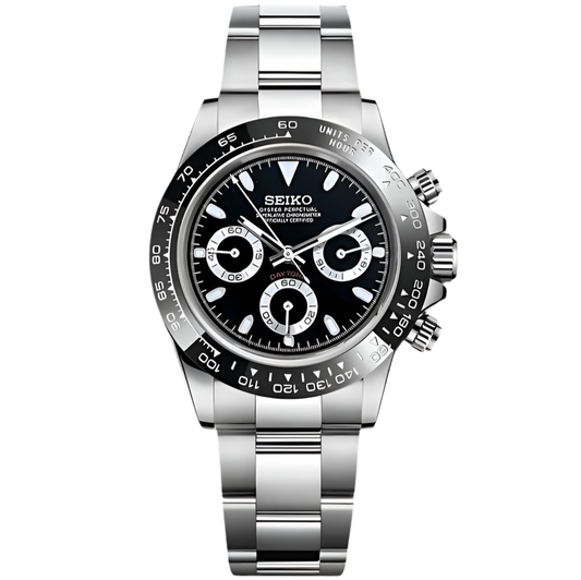 Daytona “Plata Medianoche” - SeikoMod