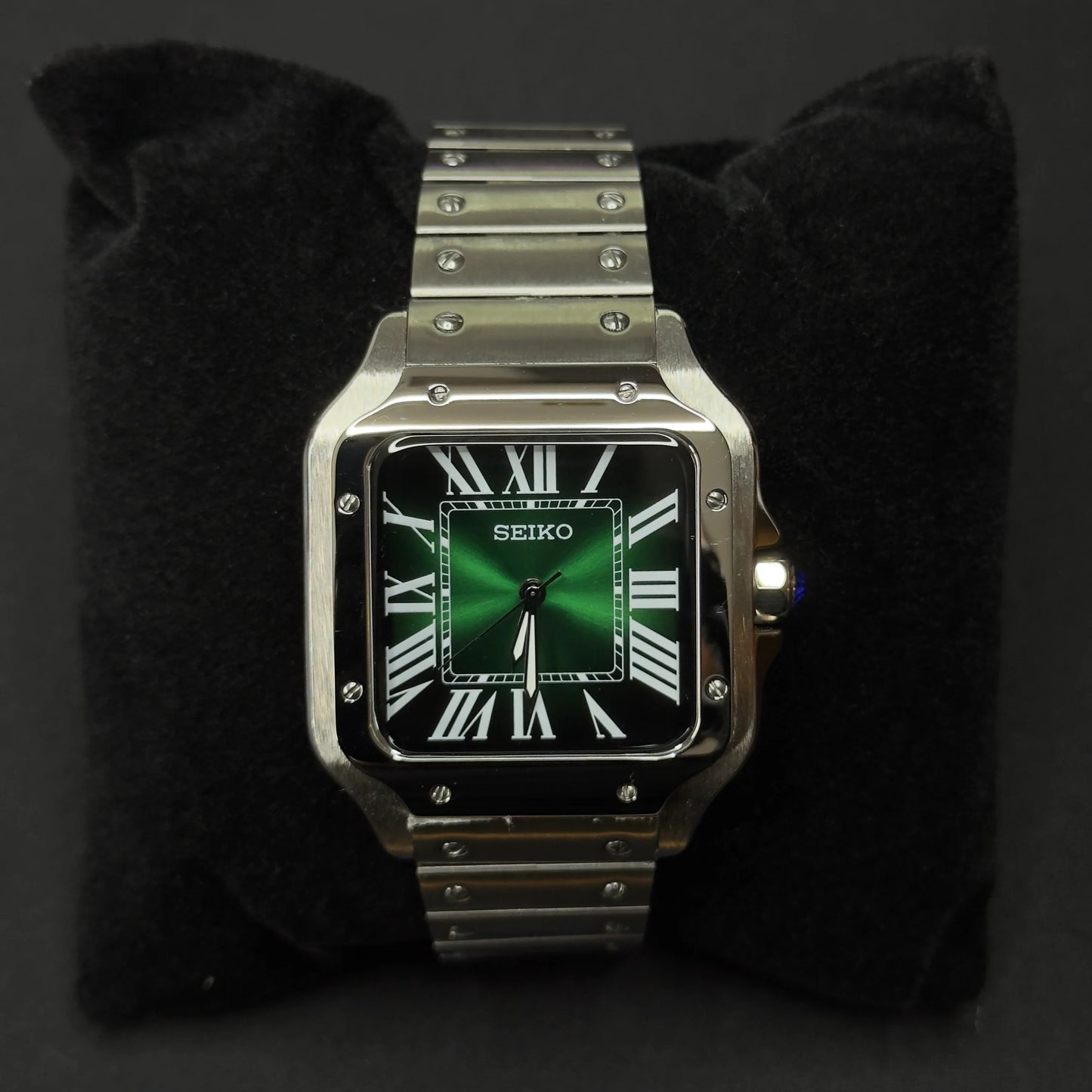 SeikoMod Santos “Luxe Esmeralda”
