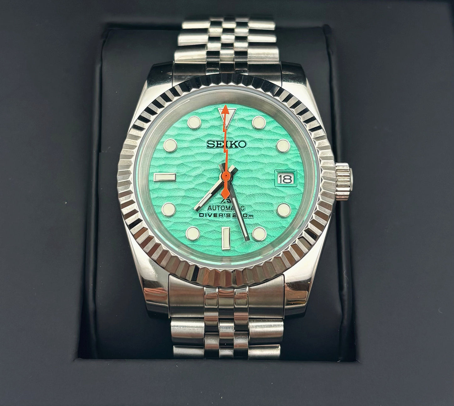 DateJust - Diver Tiffany Wave SeikoMod