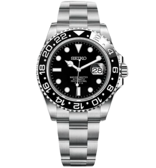 SeikoMod GMT Negro