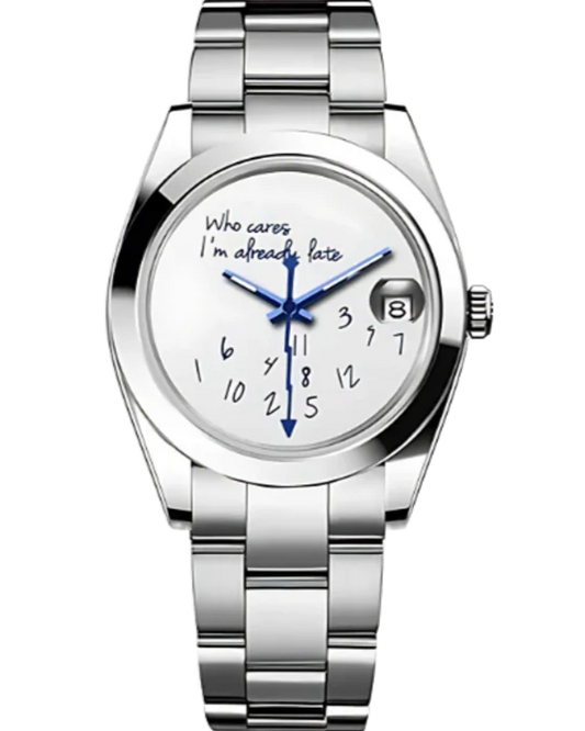 “¿A quién le importa? Ya llego tarde” Premium SeikoMod
