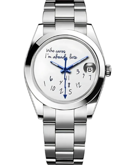 “Who Cares, I’m Already Late” Premium SeikoMod