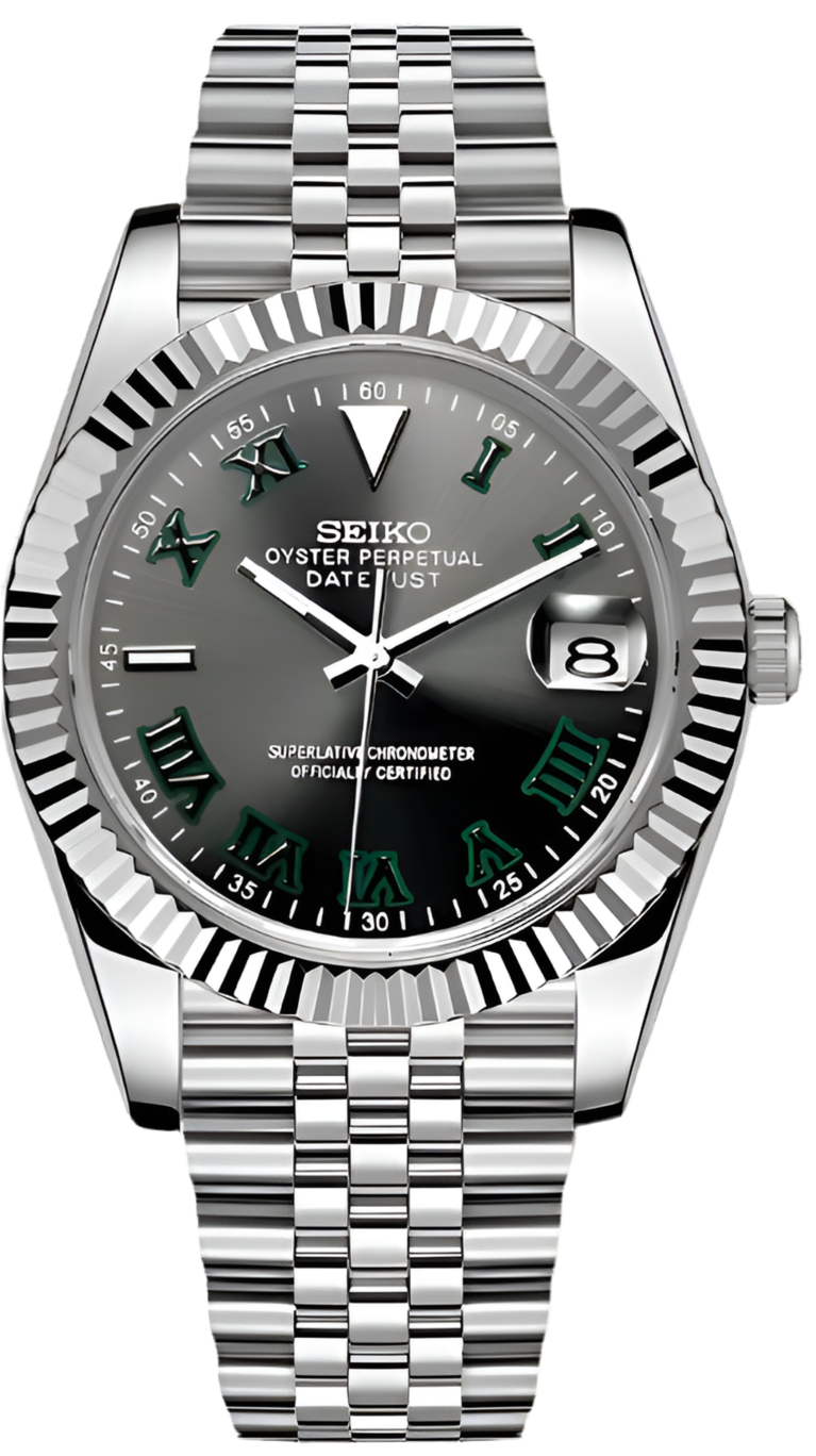 DateJust Wimbledon Gris Romano - SeikoMod