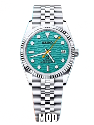 DateJust - Diver Tiffany Wave SeikoMod