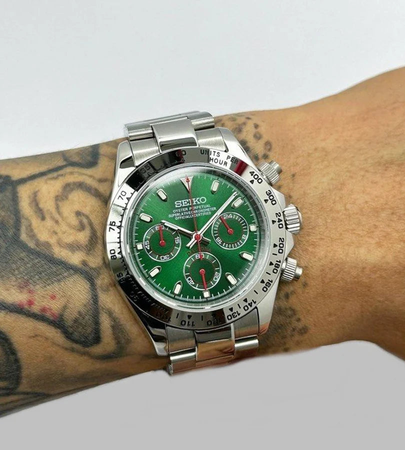 SeikoMod “Racing Green Daytona”