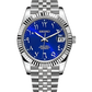 DateJust Árabe Azul Plata - SeikoMod 