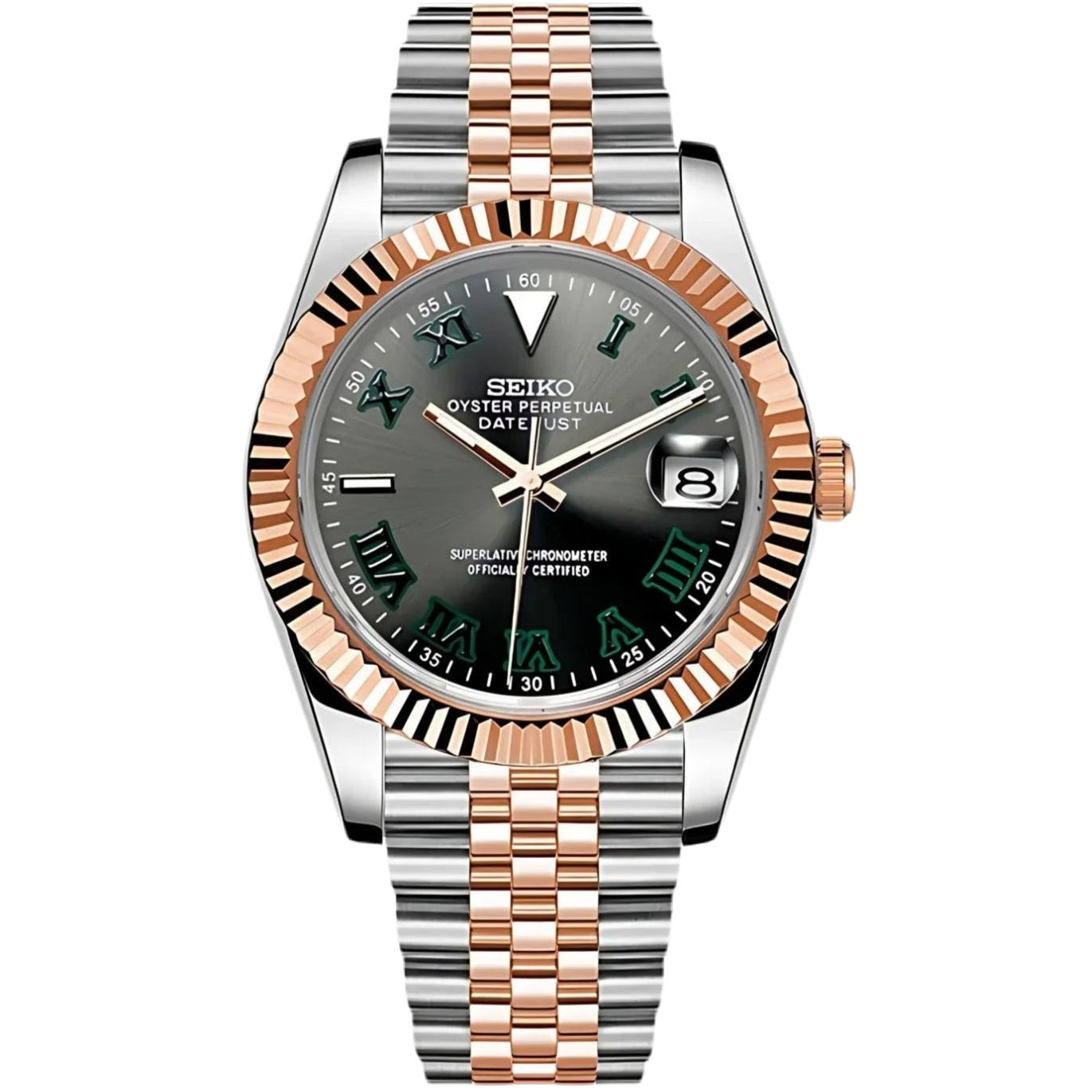 Wimbledon Grey & Rose - SeikoMod