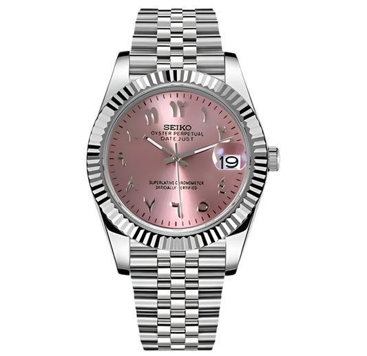 DateJust Rosa Árabe - SeikoMod 