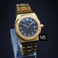 Royal Oak Gold Black Waffle - SeikoMod