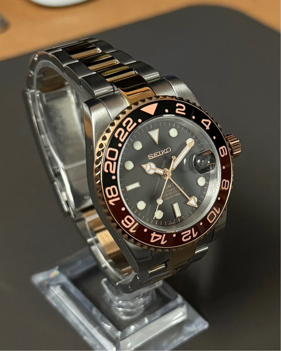 SeikoMod GMT Root Beer