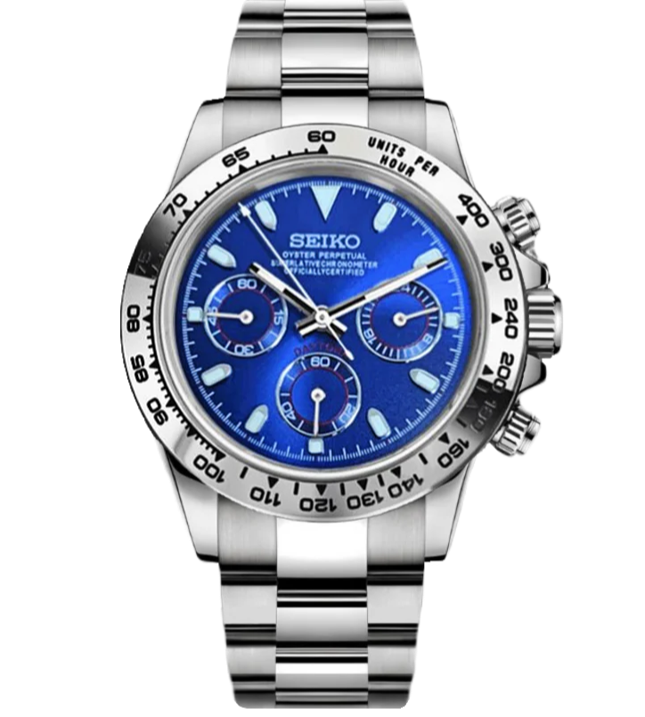 SeikoMod Daytona “Azure Wave”