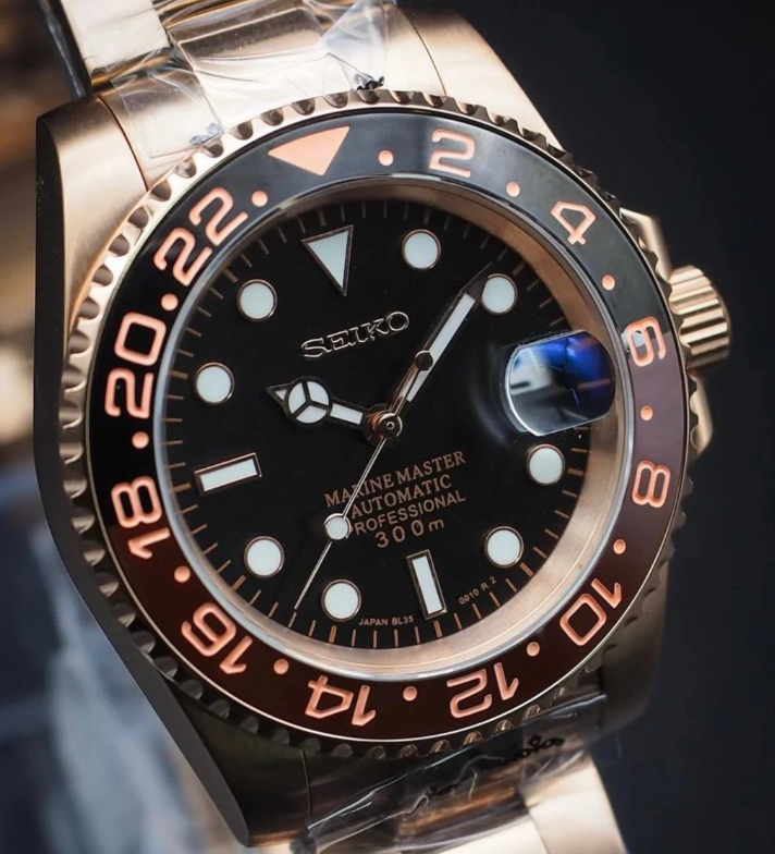 Seiko Mod GMT Édition FullBeer