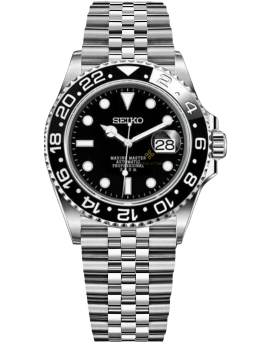 SeikoMod GMT Black