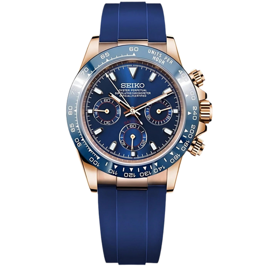 SeikoMod Daytona – Azul