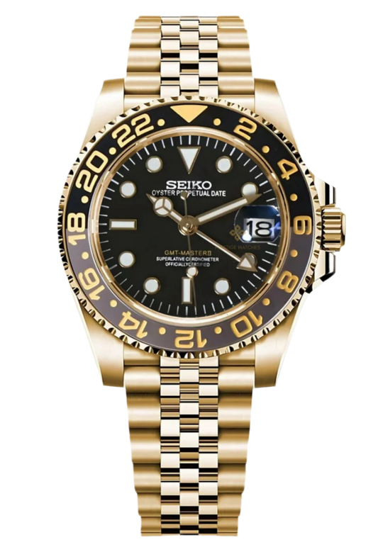 SeikoMod GMT Goldmaster