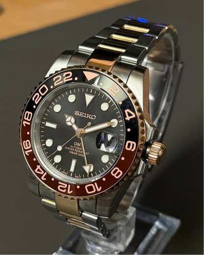 SeikoMod GMT Root Bear
