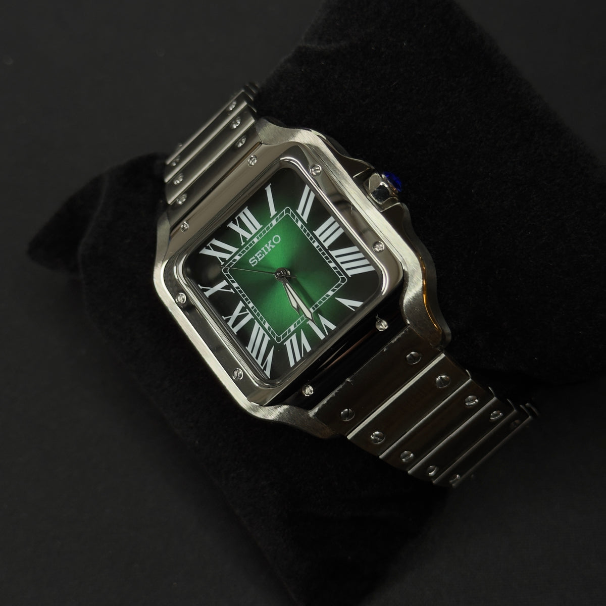 SeikoMod Santos “Luxe Esmeralda”