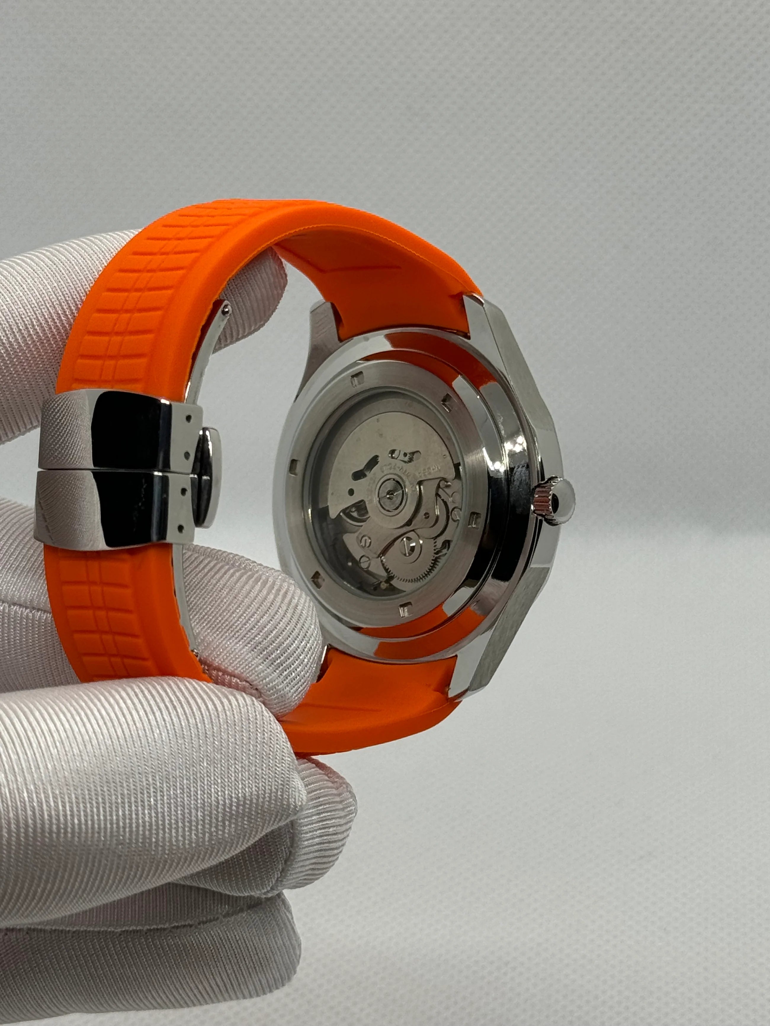 SeikoMod Aquanaut Noir & Orange