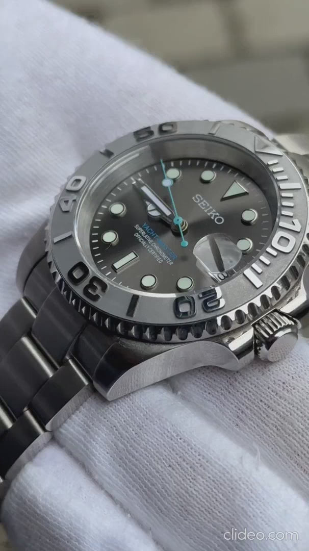 SeikoMod GMT Yacht-Master Grey